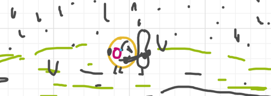 A panel from I've Been Everywhere, Man, episode nine of the Board Boards object show by Furretwalk/WalkingFurret.